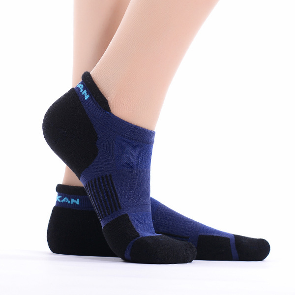 MEIKAN Men Short Running Compression Socks 200N High Density Professional Sports Socks